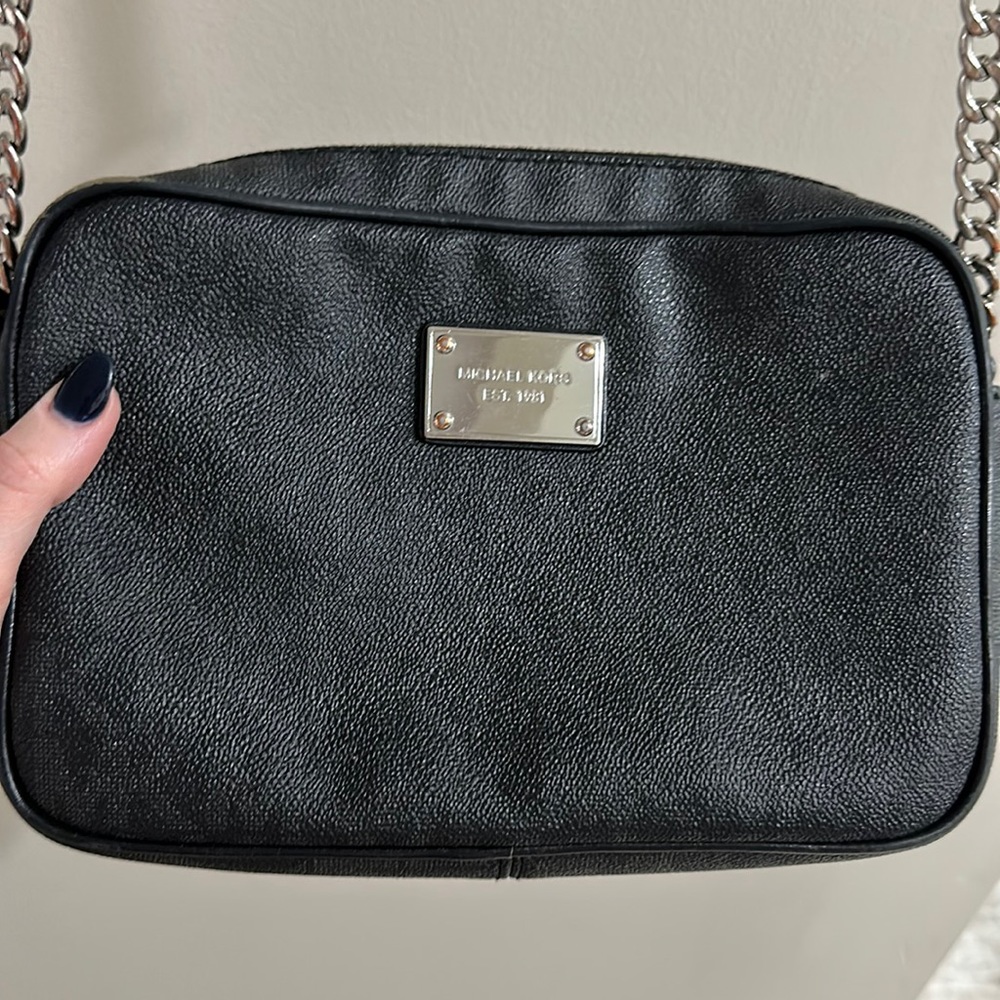 Michael Kors black satchel